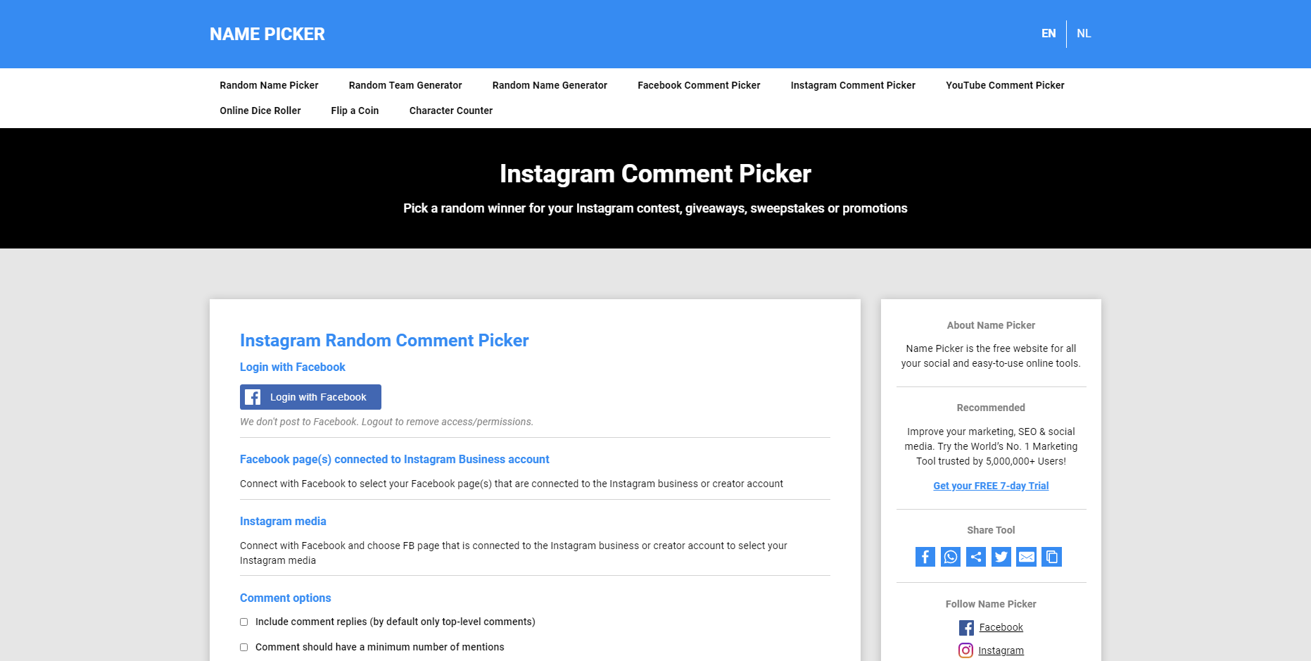 دانلود اپلیکیشن Giveaway Picker for Instagram™ برای آیفون